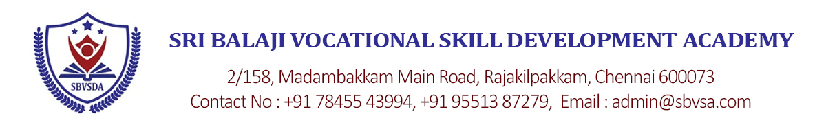 Sri Balaji Vocational Skill Development Academy logo
